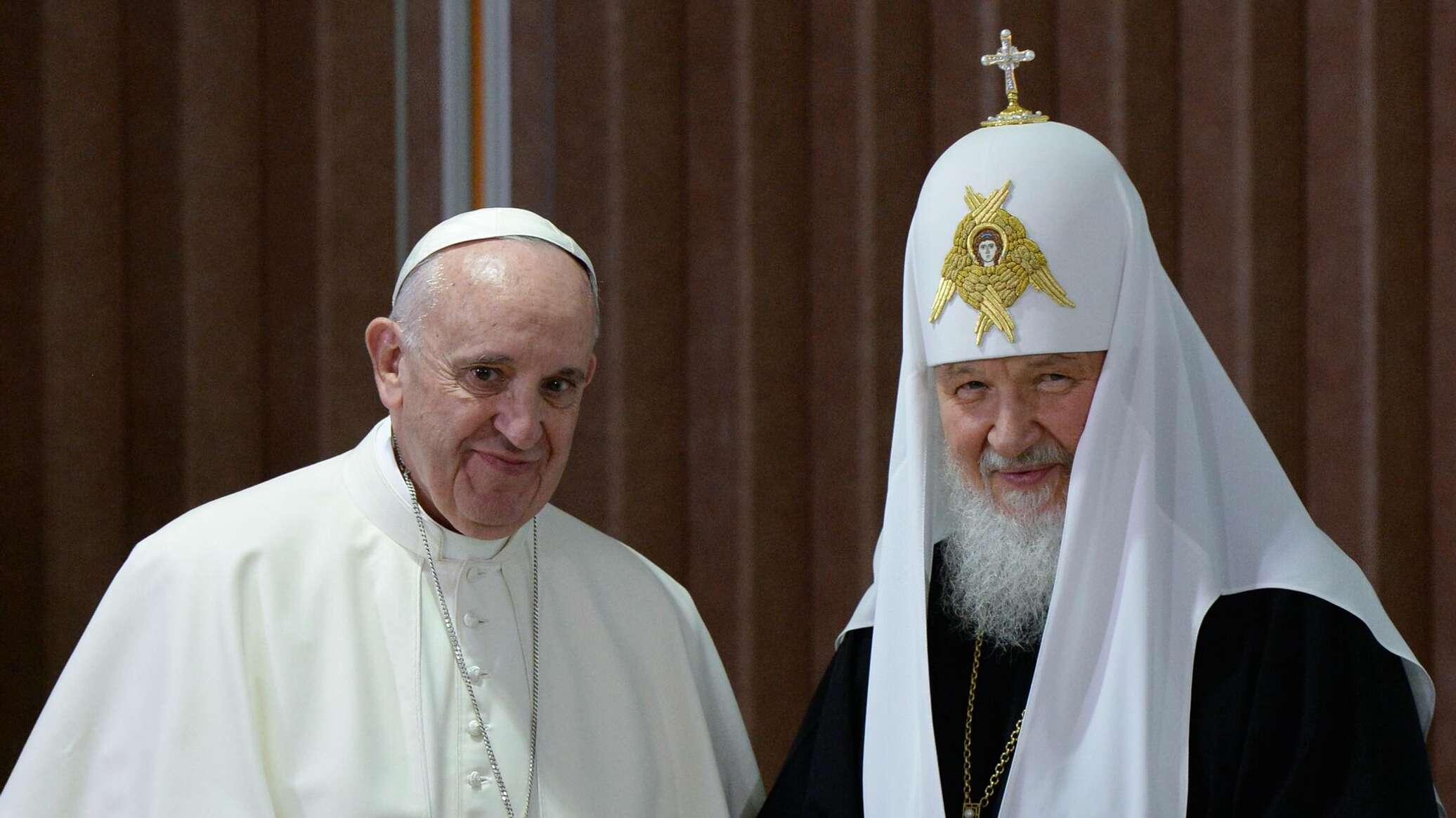 Papa Francisc, despre relația sa cu patriarhul Kiril: „Este foarte bună”