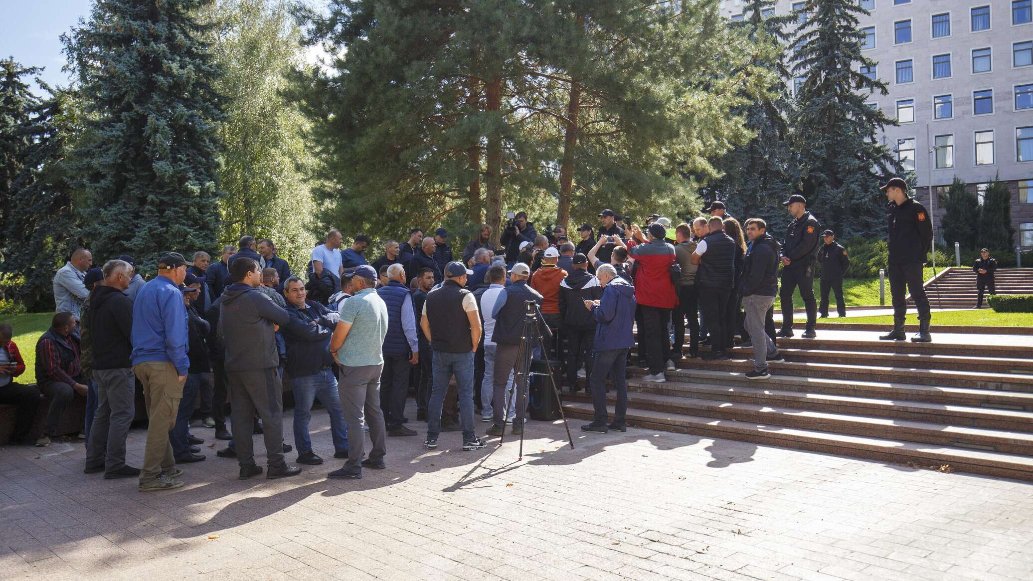 Протест фермеров в Кишиневе: "Ждем Майю Санду в полях" 