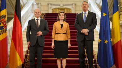 Photo of Maia Sandu, declaraţii comune cu Iohannis şi Scholz
