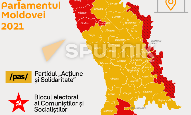 Photo of Cum au votat cetățenii în raioanele Moldovei – harta