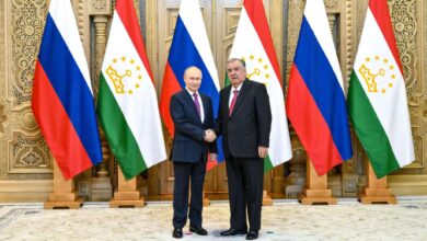 Photo of Президенты России и Таджикистана провели двустороннюю встречу в Душанбе